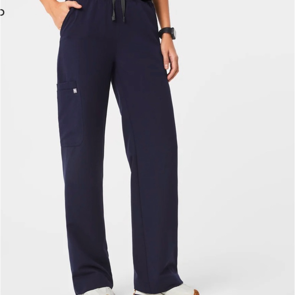 Figs jogger medical uniform Sz small black waistband